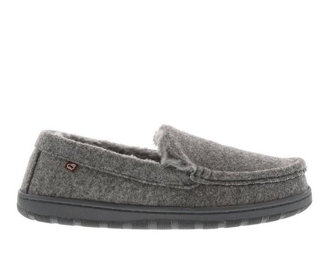 Lamo Footwear Harrison Wool Slippers in Charcoal color