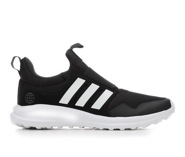 Boys' Adidas Big Kid Activeride Sustainable Running Shoes in Black/White color