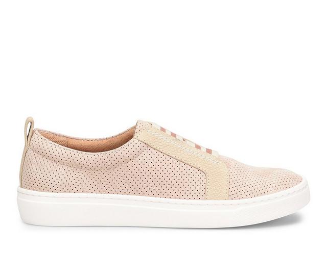 Women's Comfortiva Tacey Slip On Sneakers in Cream color