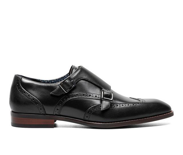 Men's Stacy Adams Karson Dress Shoes in Black color