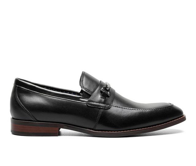 Men's Stacy Adams Kaylor Dress Loafers in Black color