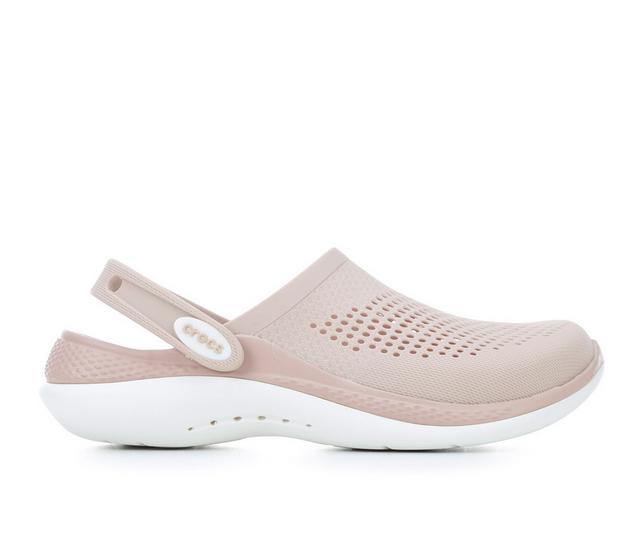 Adults' Crocs LiteRide 360 Clogs in Pink Clay color