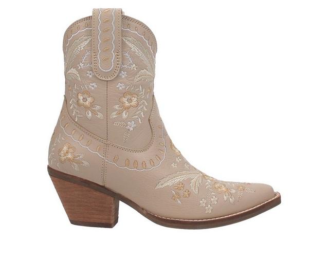 Women's Dingo Boot Primrose Cowboy Boots in Sand color