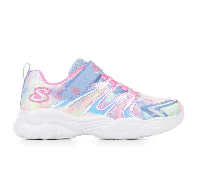 Girls' Skechers Little Kid & Big Kid Unicorn Storm Running Shoes in Ppl/Pnk/Multi color