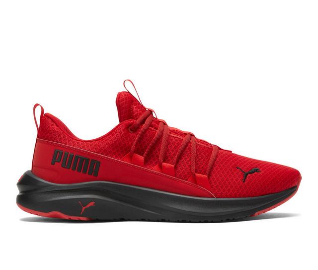 Men's Puma Softride One4all Sneakers in Red/Black color