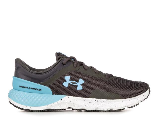 Women's Under Armour Charged Escape 4 Running Shoes in Black/Blue/Wht color