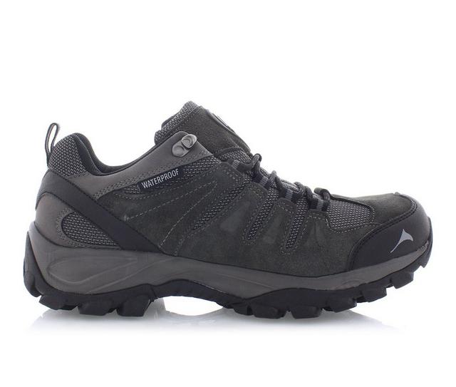 Pacific Mountain Boulder Low Hiking Boots in Charcoal/Black color
