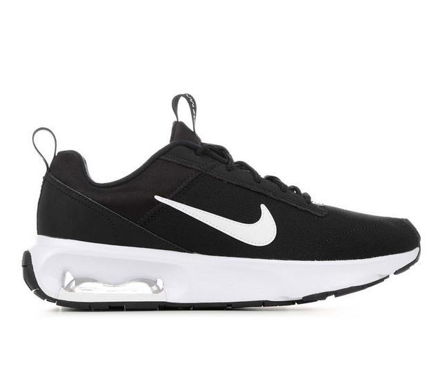 Women's Nike Air Max INTRLK Lite Sneakers in Black/White color