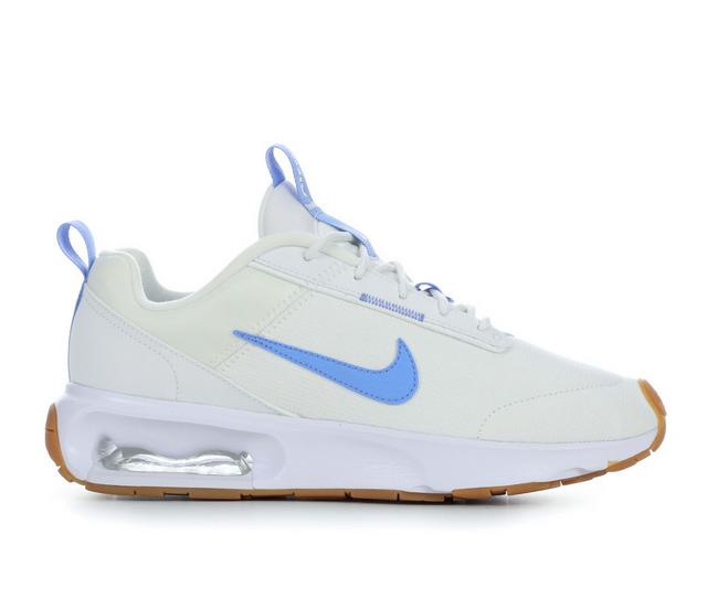 Women's Nike Air Max INTRLK Lite Sneakers in Wht/Blu/Gum color