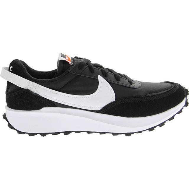 Women's Nike Waffle Debut Sneakers in Black/Wht/Org color