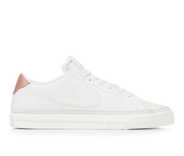Women's Nike Court Legacy Next Nature Sustainable Sneakers in White/Bronze color