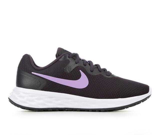 Women's Nike Revolution 6 Next Nature Sustainable Running Shoes in Purple/Lilac color