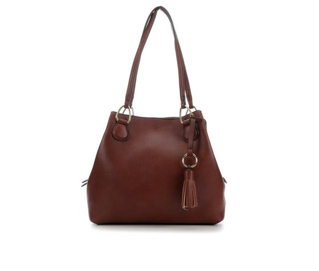 Bueno Of California Bueno Tassel Tote Handbag in Tobacco color