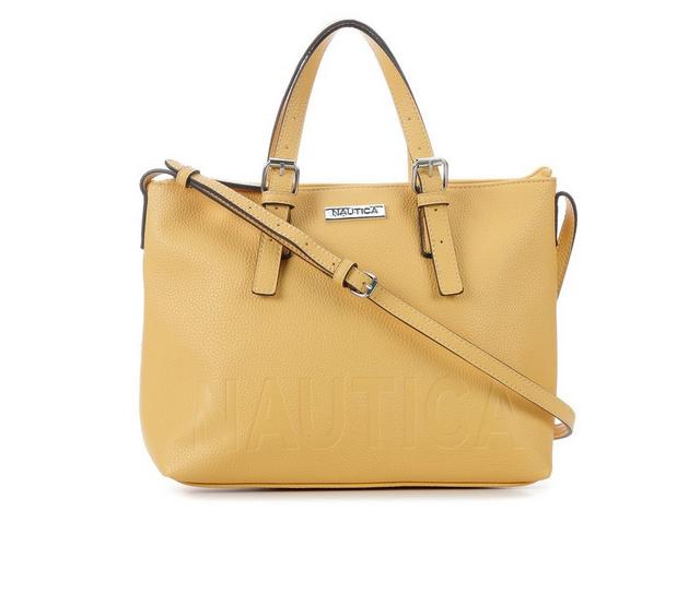 Nautica Out In About Satchel Handbag in Daffodil color