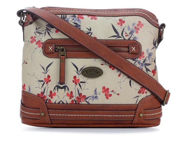 BOC Whitley Floral Crossbody Handbag in Bamboo Blossom color