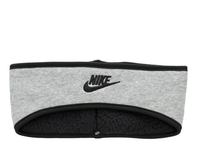 Nike Men's Club Fleece 2.0 Winter Headband in Grey/Black color