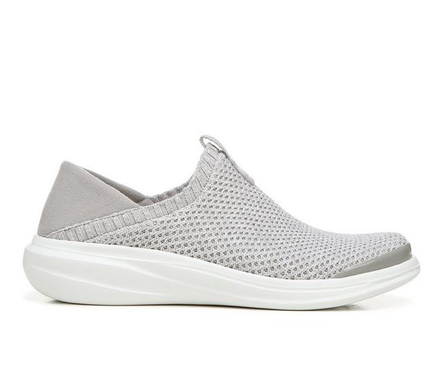 Women's BZEES Clever Sustainable Sneakers in Silver color