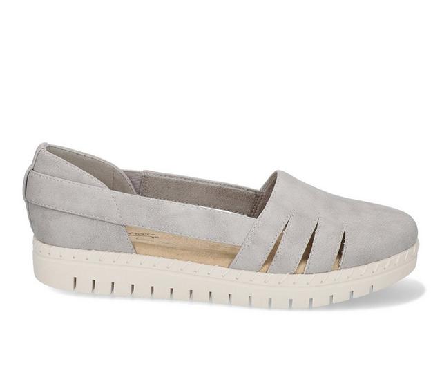 Women's Easy Street Bugsy Slip Ons in Grey color