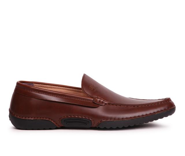 Men's Stacy Adams Del Oxfords in Brown color