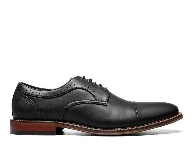 Men's Stacy Adams Maddox Dress Shoes in Black color