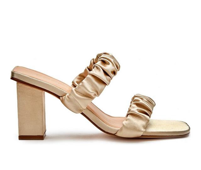 Women's Coconuts by Matisse First Love Dress Sandals in Champagne color