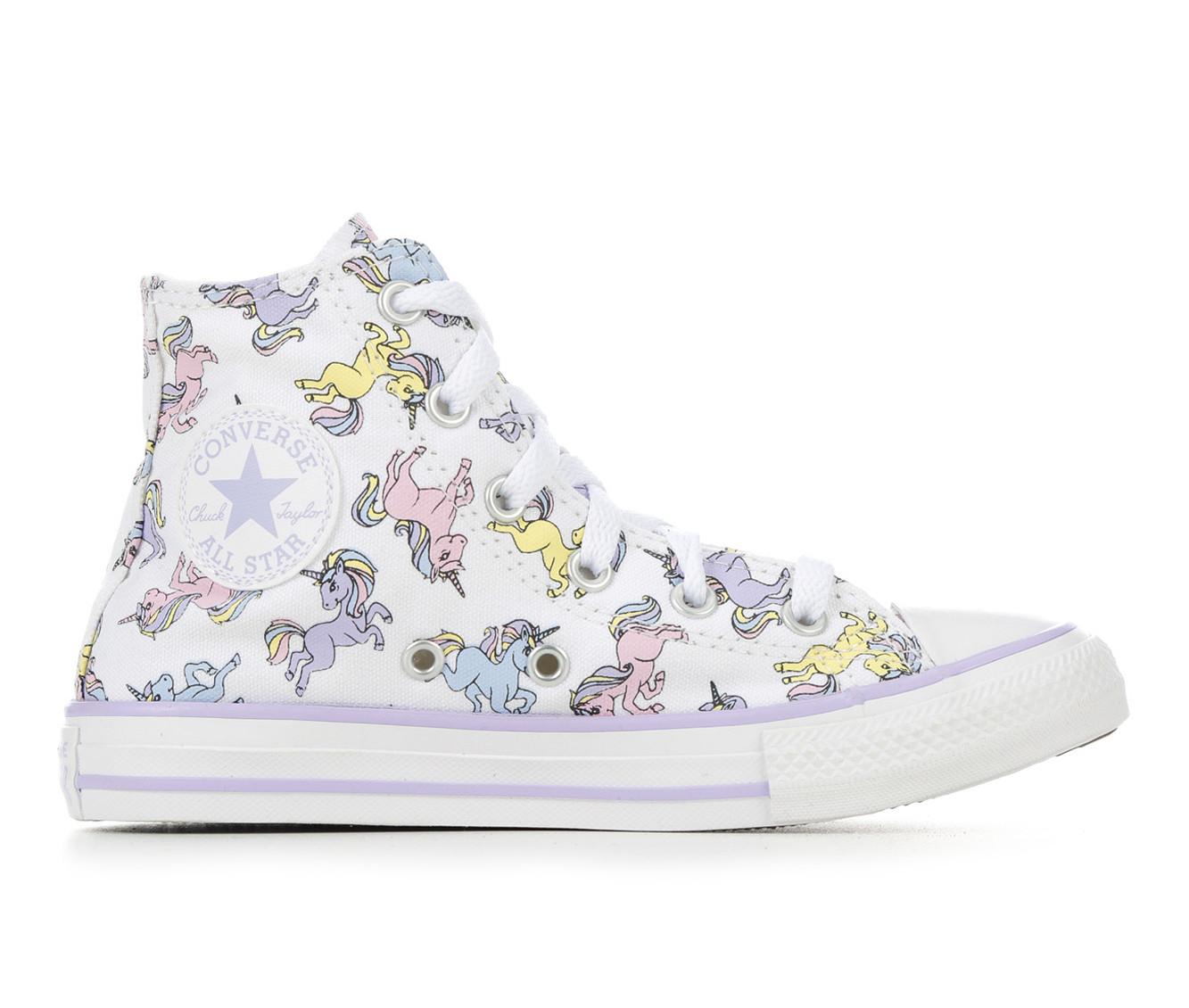 Girls' Converse Little Kid Chuck Taylor All Star Unicorn Mid Sneakers