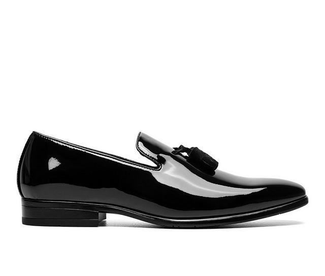 Men's Stacy Adams Phoenix Dress Shoes in Black Patent color