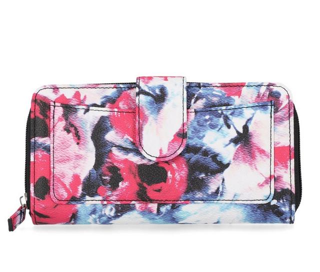 Mundi/Westport Corp. Sherrie Tab Clutch in Pink Floral color