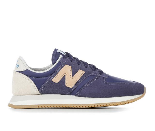 Women's New Balance W420V2 Sneakers in Navy/Peach color