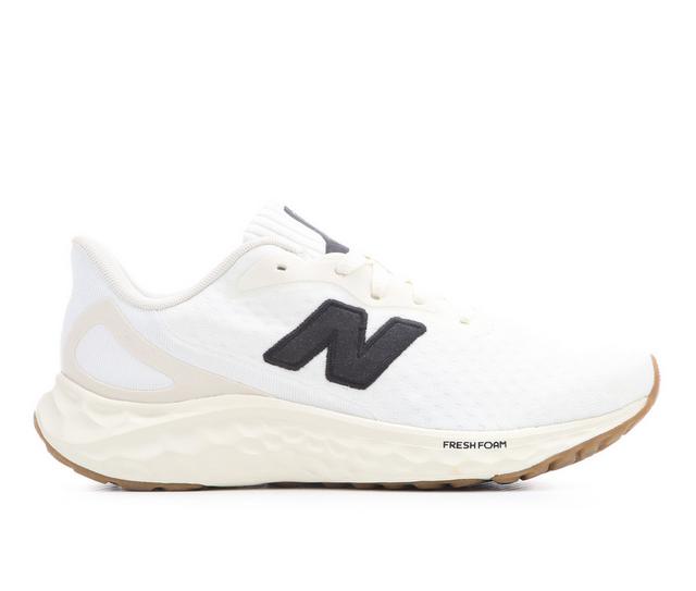 Women's New Balance Arishi V4 Running Shoes in White/Black/Gum color
