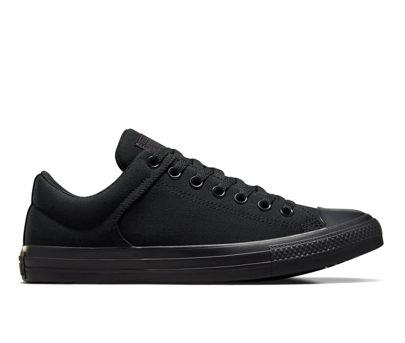 Black converse shop shoe carnival