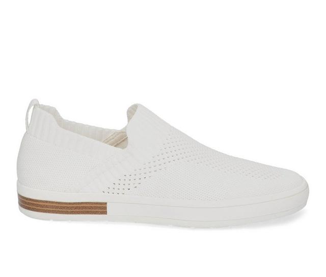 Women's Bella Vita Ramira Sneakers in White Knit color