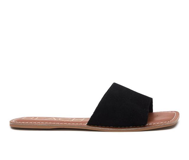 Women's Beach by Matisse Bali Sandals in Black color