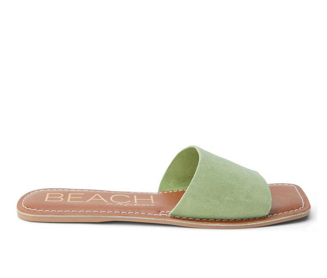 Women's Beach by Matisse Bali Sandals in Lime color
