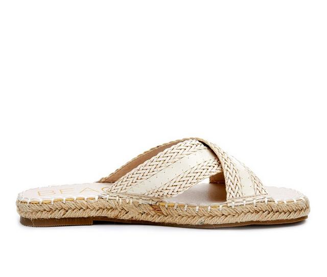 Women's Beach by Matisse Hightide Sandals in Ivory color