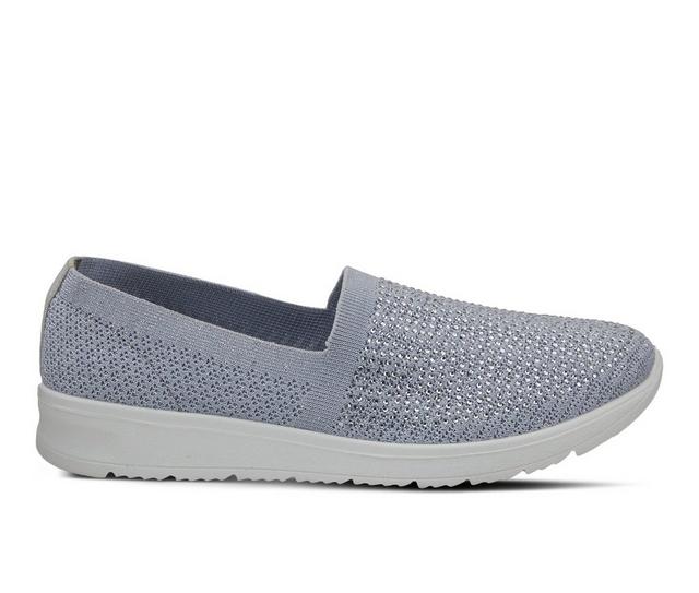 Women's Flexus Century Slip-On Shoes in Grey color