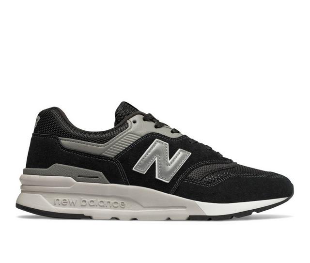 Men's New Balance 997H Sneakers in Black/Silver color