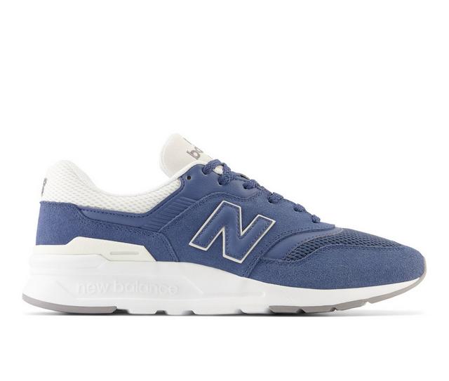 Men's New Balance 997H Sneakers in Indigo/White color