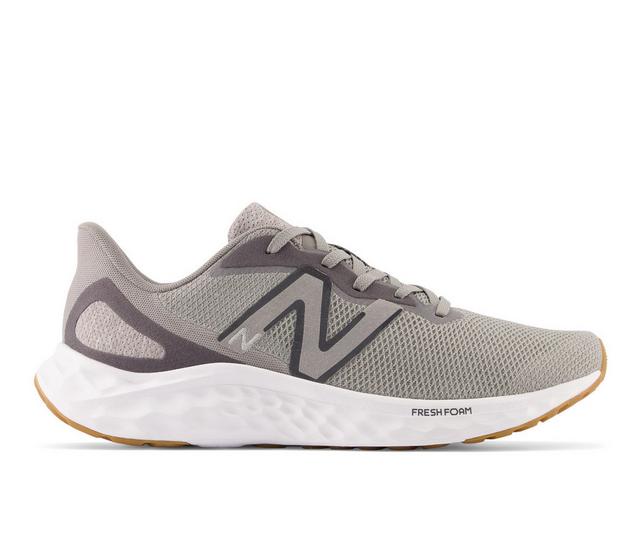 Men's New Balance Arishi V4 Running Shoes in Gry/Silver/Wht color