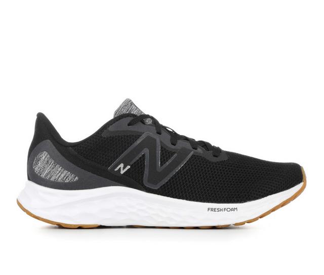 Men's New Balance Arishi V4 Running Shoes in Blk/Silv/Wht color
