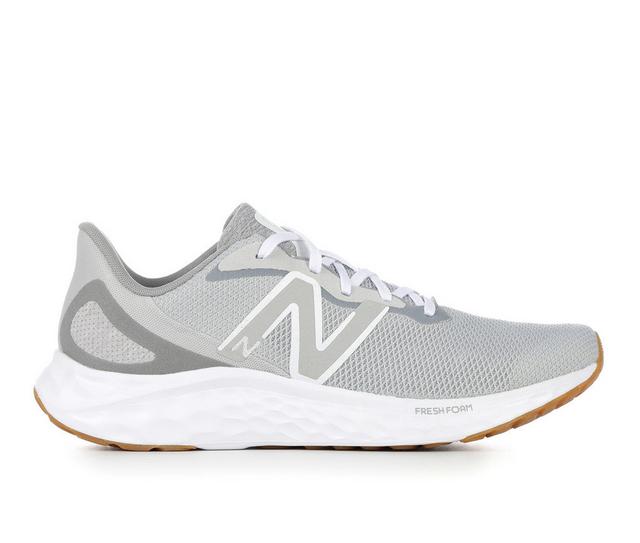 Men's New Balance Arishi V4 Sneakers in Gry/Wht/Gum color