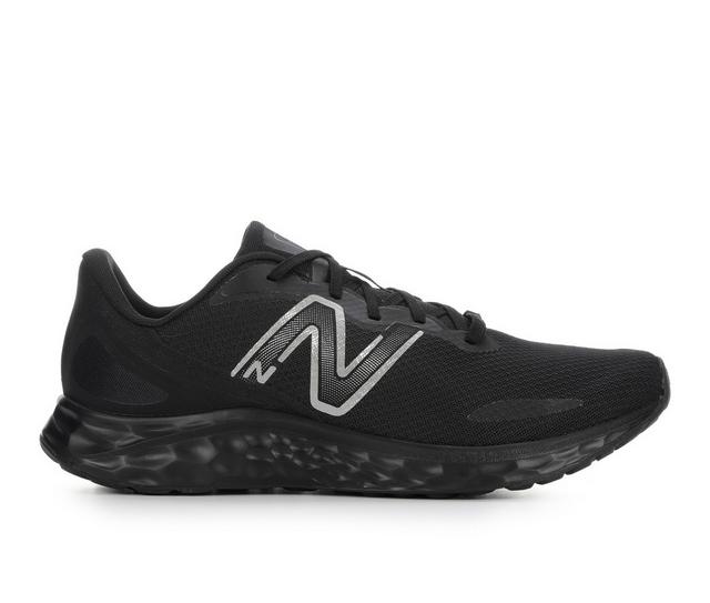 Men's New Balance Arishi V4 Running Shoes in Black Slip Res. color