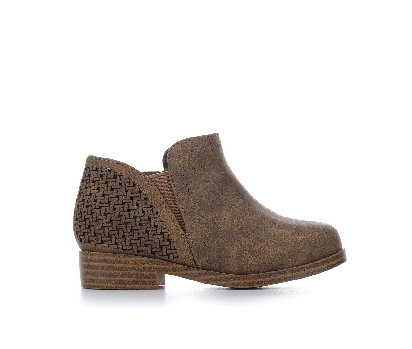 Girls clearance tan booties