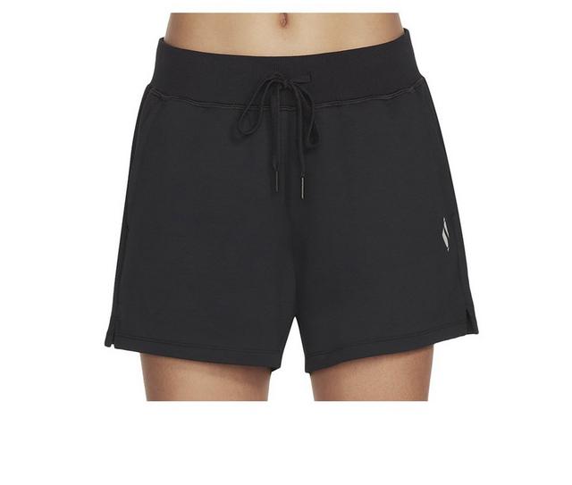 Skechers Go Apparel Go Getaway Shorts in Bold Black color