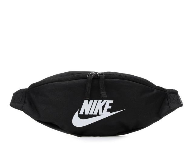 Nike Heritage Waistpacks in Black/White color