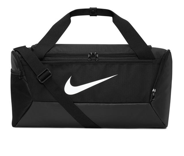 Nike Brasilia Small 9.5 Duffel Bag in Black/White color