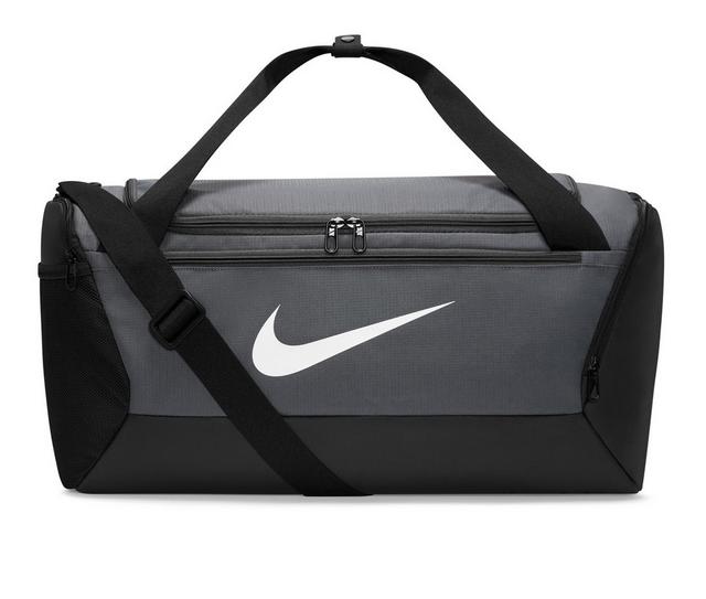 Nike Brasilia Small 9.5 Duffel Bag in Iron Grey color