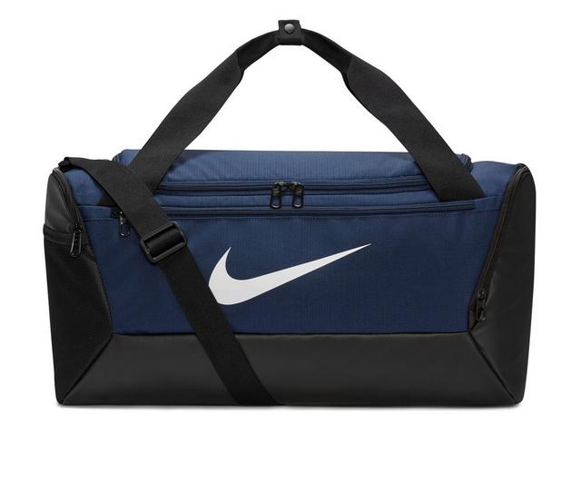 Nike Brasilia Small 9.5 Duffel Bag in Navy/Black color