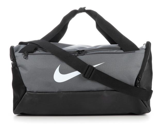 Nike Brasilia Small 9.5 Duffel Bag in Flint Grey color