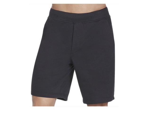 Skechers Go Apparel Men's Go Explorer 9 Inch Shorts in Bold Black color